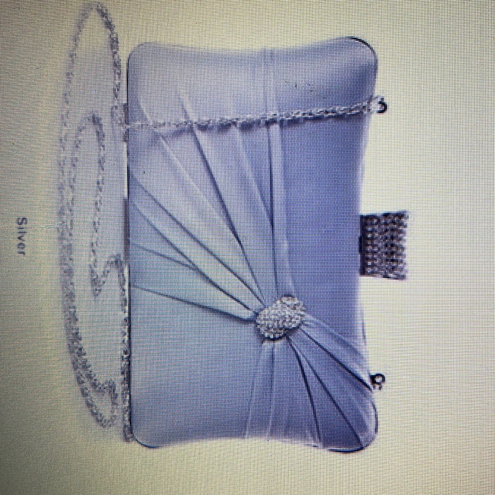SHASA JEWELED SATIN EVENING CLUTCH